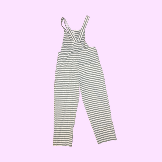 Shakuhachi Striped Overalls