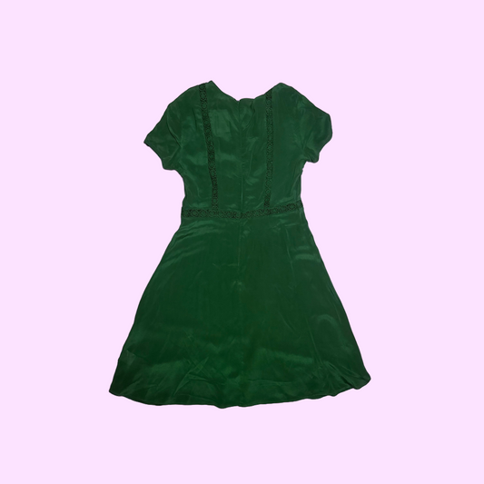Alannah Hill Green Silk Dress