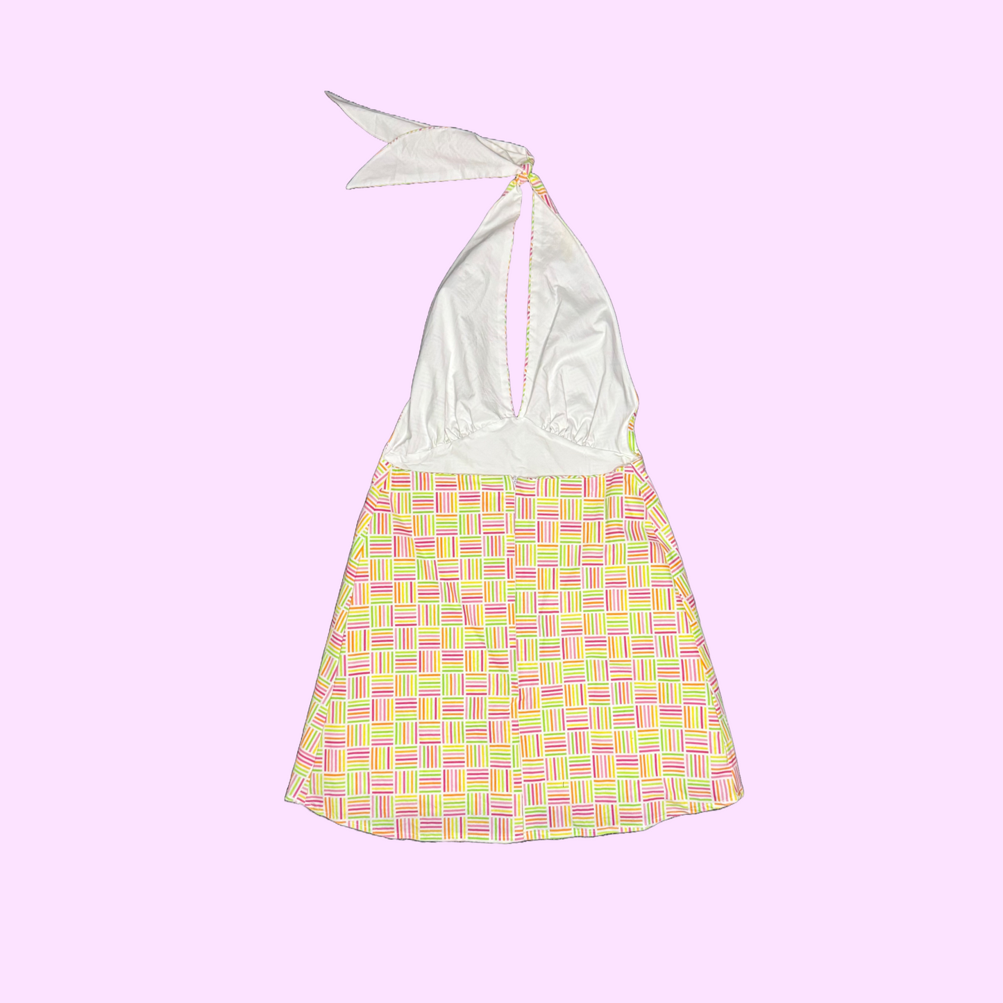 Candy Halter Mini Dress