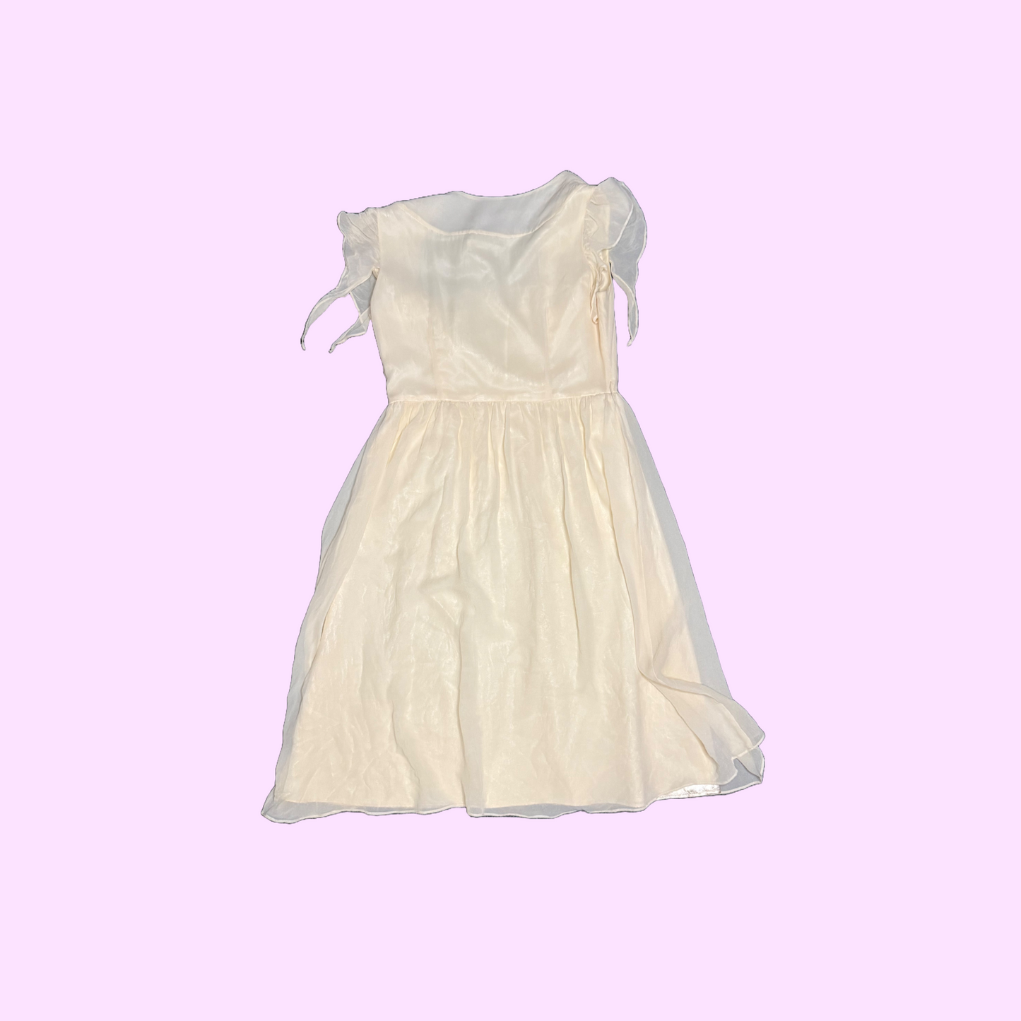 Chloé Cream Silk Dress
