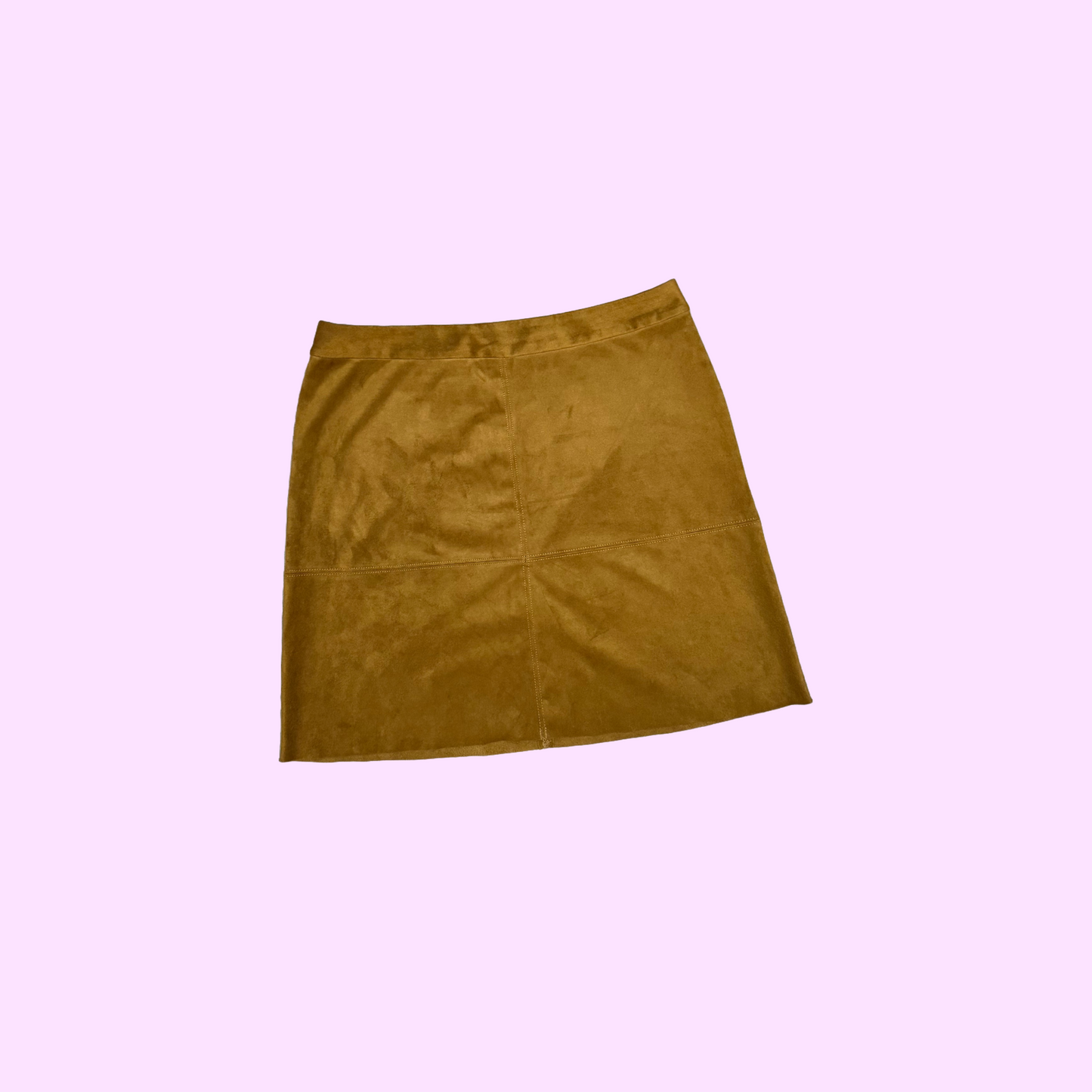 Alfani Faux Suede Skirt