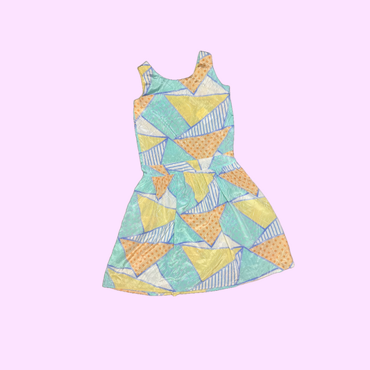 Vintage Pastel Shift Dress
