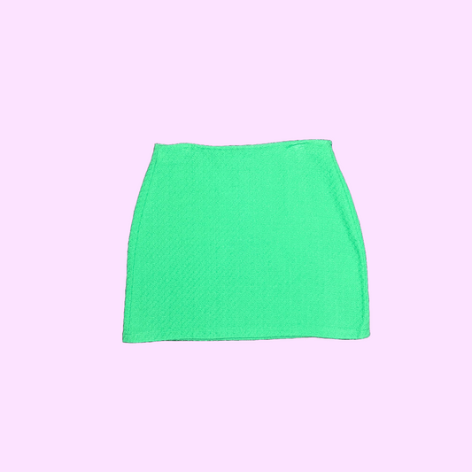 Ghanda Green Mini Skirt