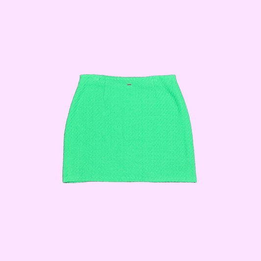 Ghanda Green Mini Skirt