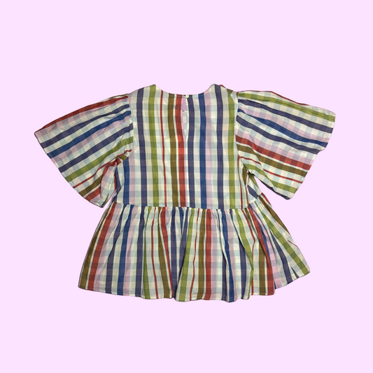 Kowtow Plaid Top