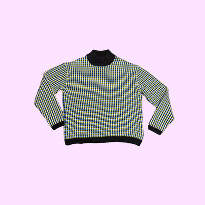 Kowtow Blue and Yellow Knit