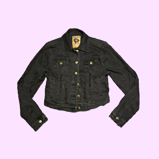 Refuge Distressed Denim Jacket