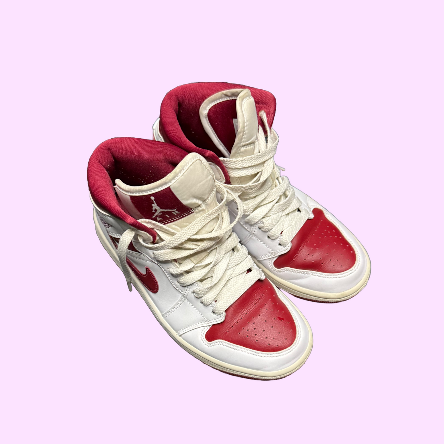 Nike Air Jordan - White & Red