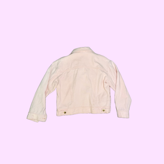 Ruby Pink Denim Jacket