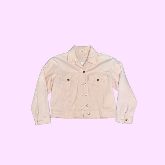 Ruby Pink Denim Jacket