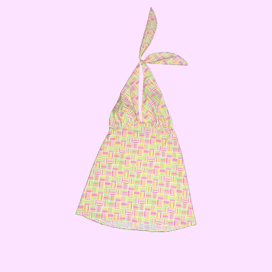 Candy Halter Mini Dress