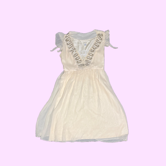 Chloé Cream Silk Dress