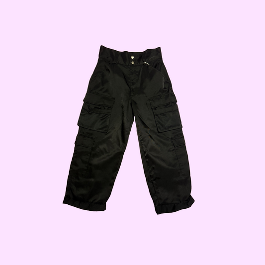 90s Black Cargos