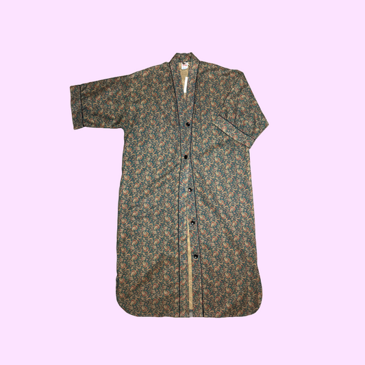 Vintage Paisley Housecoat