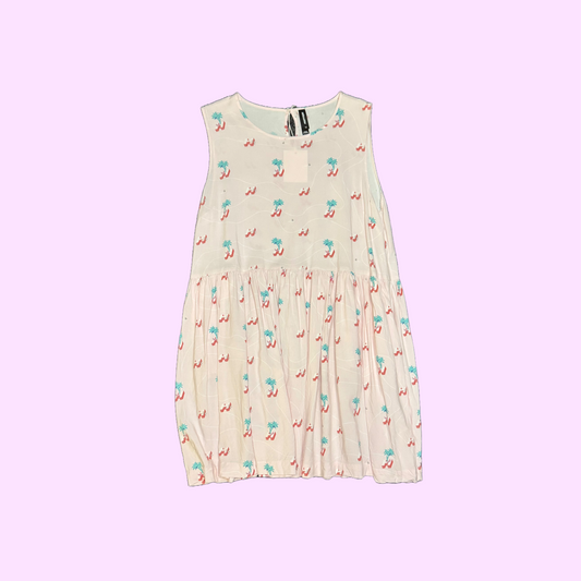 Huffer Pink Printed Dress