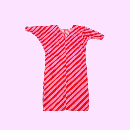 Candy Cane Pink & Red Dress
