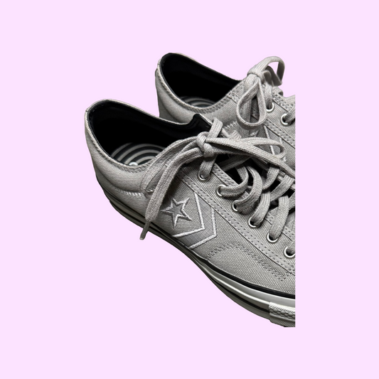 Grey Converse All Stars