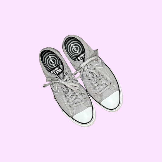Grey Converse All Stars