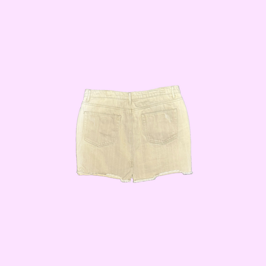 Seed Denim Mini Skirt