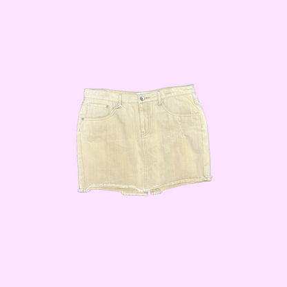 Seed Denim Mini Skirt
