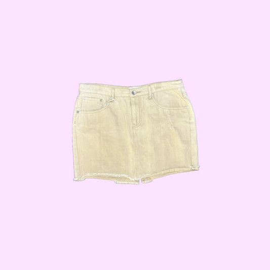 Seed Denim Mini Skirt