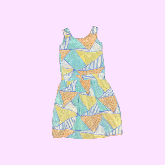 Vintage Pastel Shift Dress
